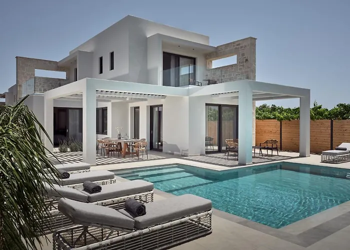 빌라 Anthis Luxury - A Haven Of Serene Modern Elegance, By Zantewize Kalpaki (Zakynthos)